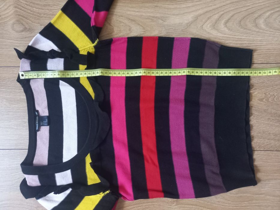 Damski sweter H&M w kolore paski XS