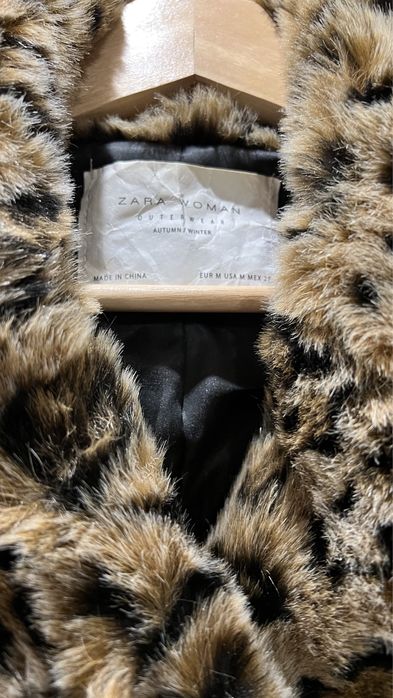 Casaco Teddy padrão tigresse