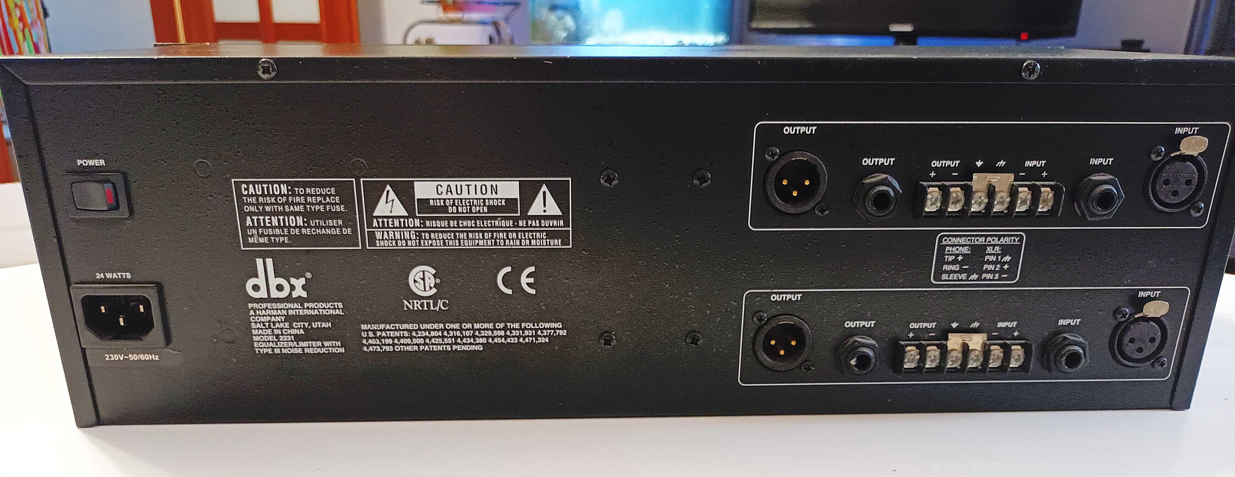 Equalizer - Korektor graficzny DBX 2231