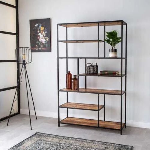 Regał industrialny loft szafka stalowa elegancka