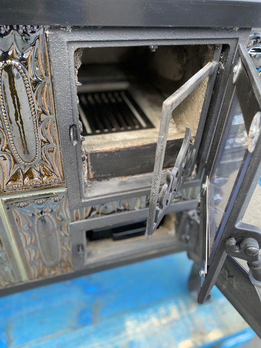 Kuchnia kafkowa piec kaflowy kuchnia szamotowa węglowa angielka