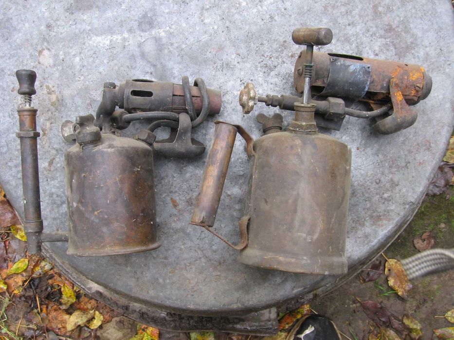 Лампа паяльная латунная ранний СССР, раритет.