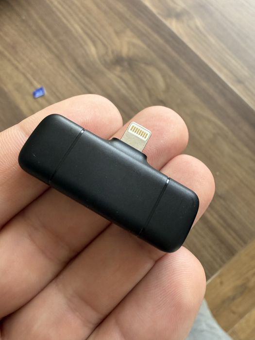 Mikrofon bezprzewodowy do iphone lightning