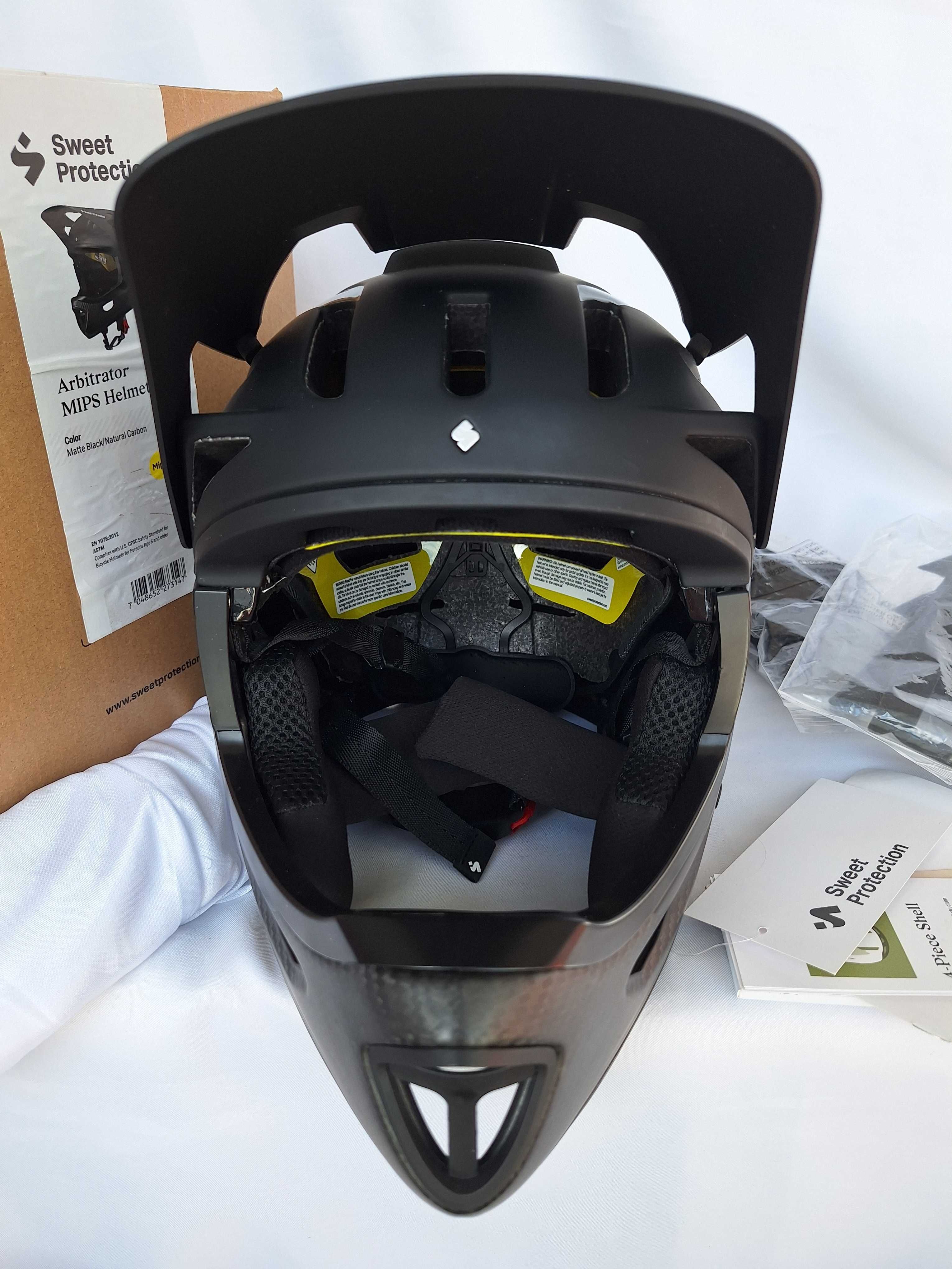 Kask rowerowy fullface Sweet Protection Arbitrator Mips M/L 56-59cm