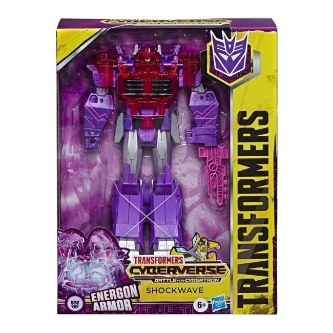 Великий трансформер робот Transformers Toys Cyberverse Shockwavе Шокве