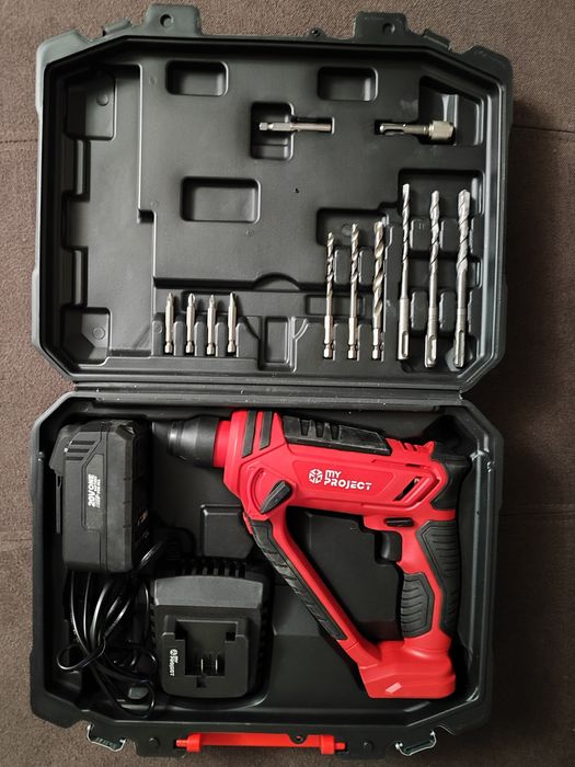 Wiertarko-Wkrętarka Udarowa Akumulatorowa My Project 20V