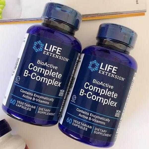 BioActive B Complex США Витамины группы B, витамин В, витамины В