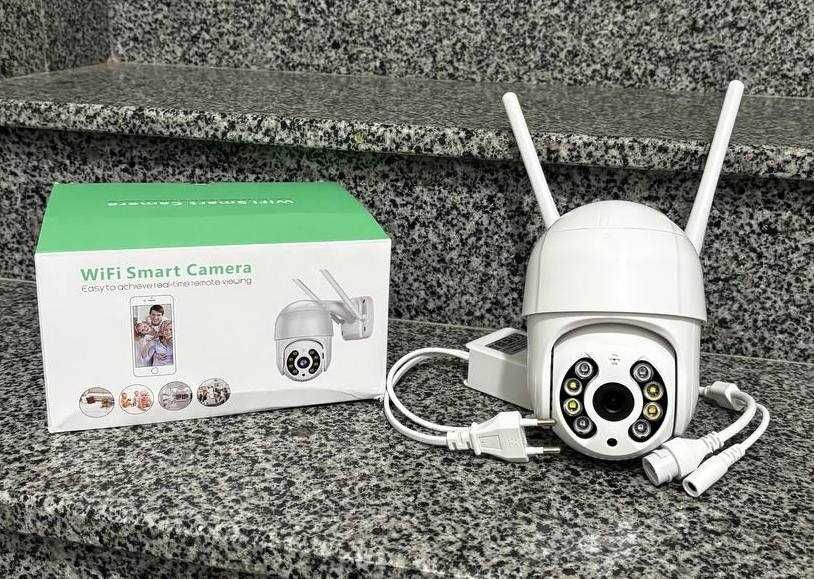 Уличная WiFi камера видеонаблюдения вай фай видеокамера A6 V380 PRO