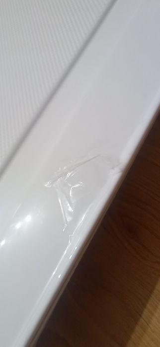 Brodzik półokrągły kabinowy 90x90x12 cm wysoki  plus niski nowy syfon