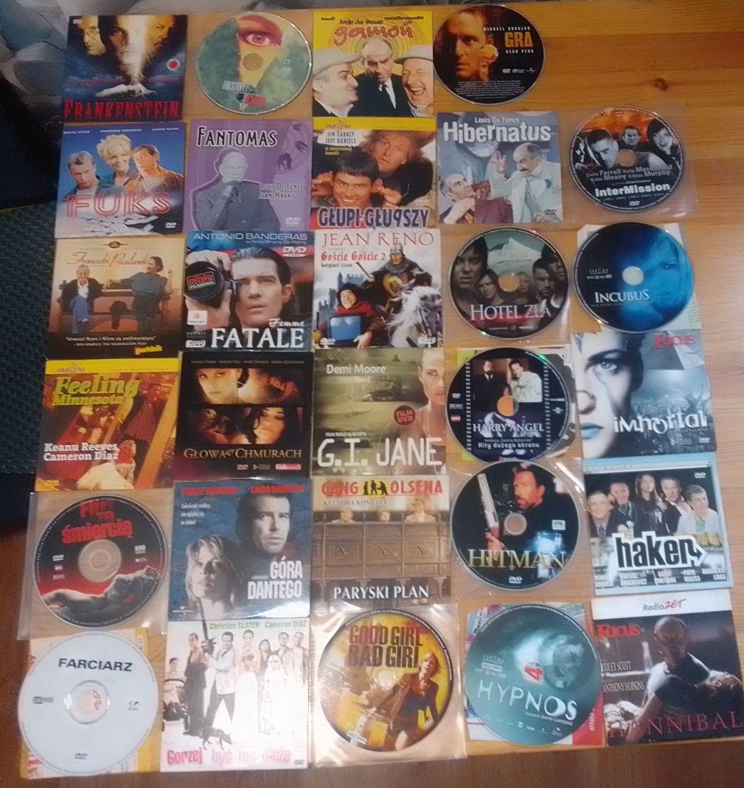 Sprzedam używane w dobrym stanie filmy na DVD
