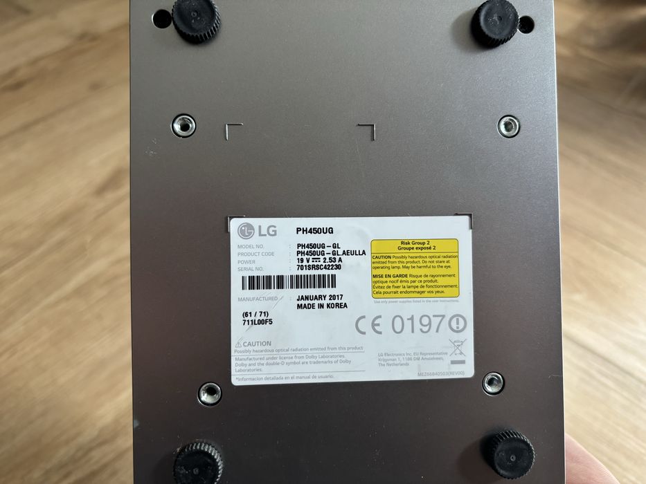 Projektor lg hp 450 ug