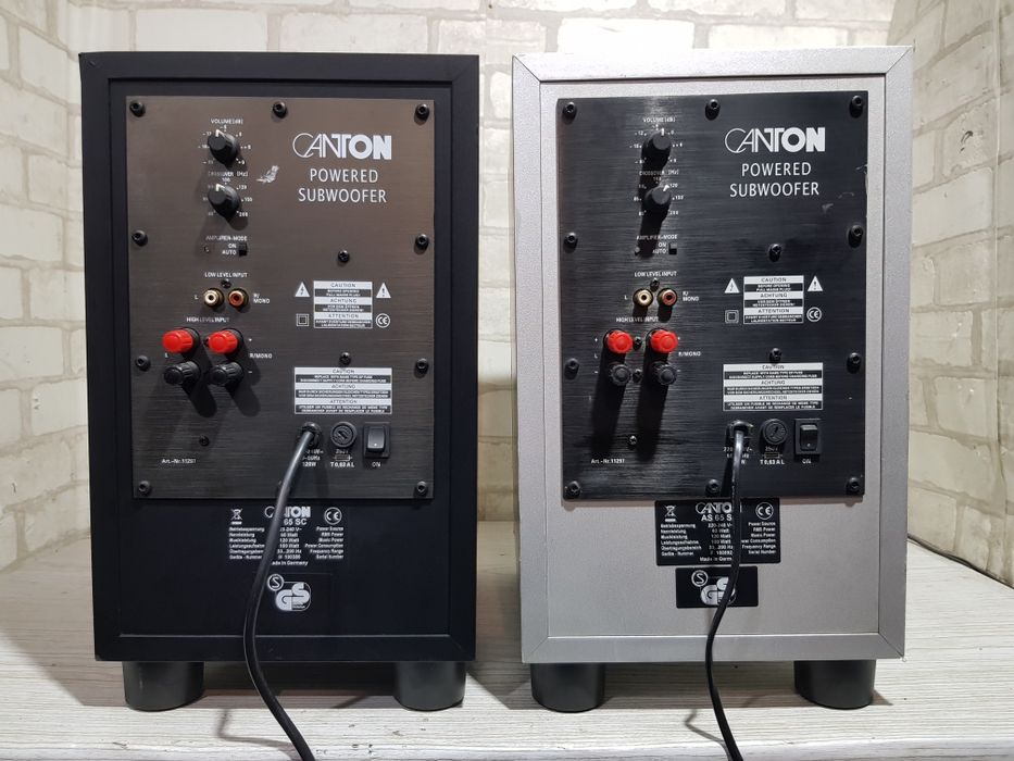 Активний сабвуфер CANTON AS-65SC, потужність 120 Вт, б/у з Німеччини