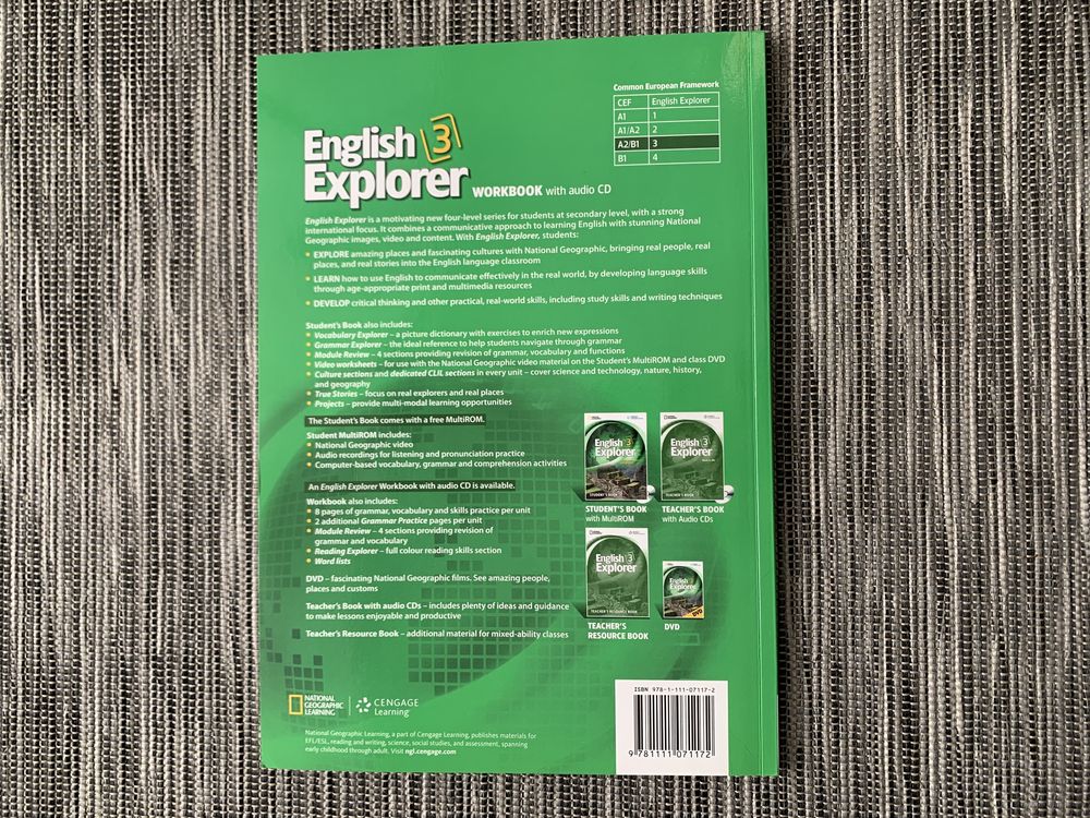 English Explorer 3 Workbook + Multirom CD