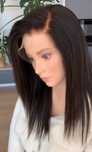 Nowa naturalna peruka lace front 100% ludzki wlos na co dzien