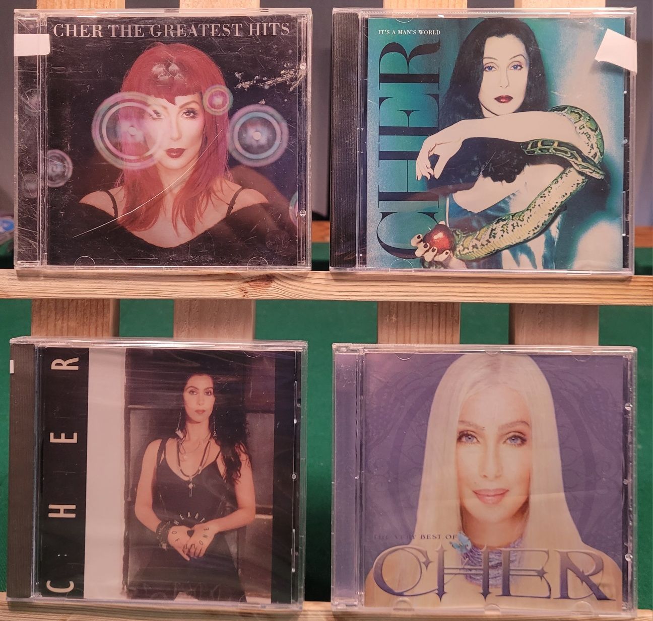 Płyty CD - Cher, Celine Dion, Lady Gaga, Aliso Moyet i inni