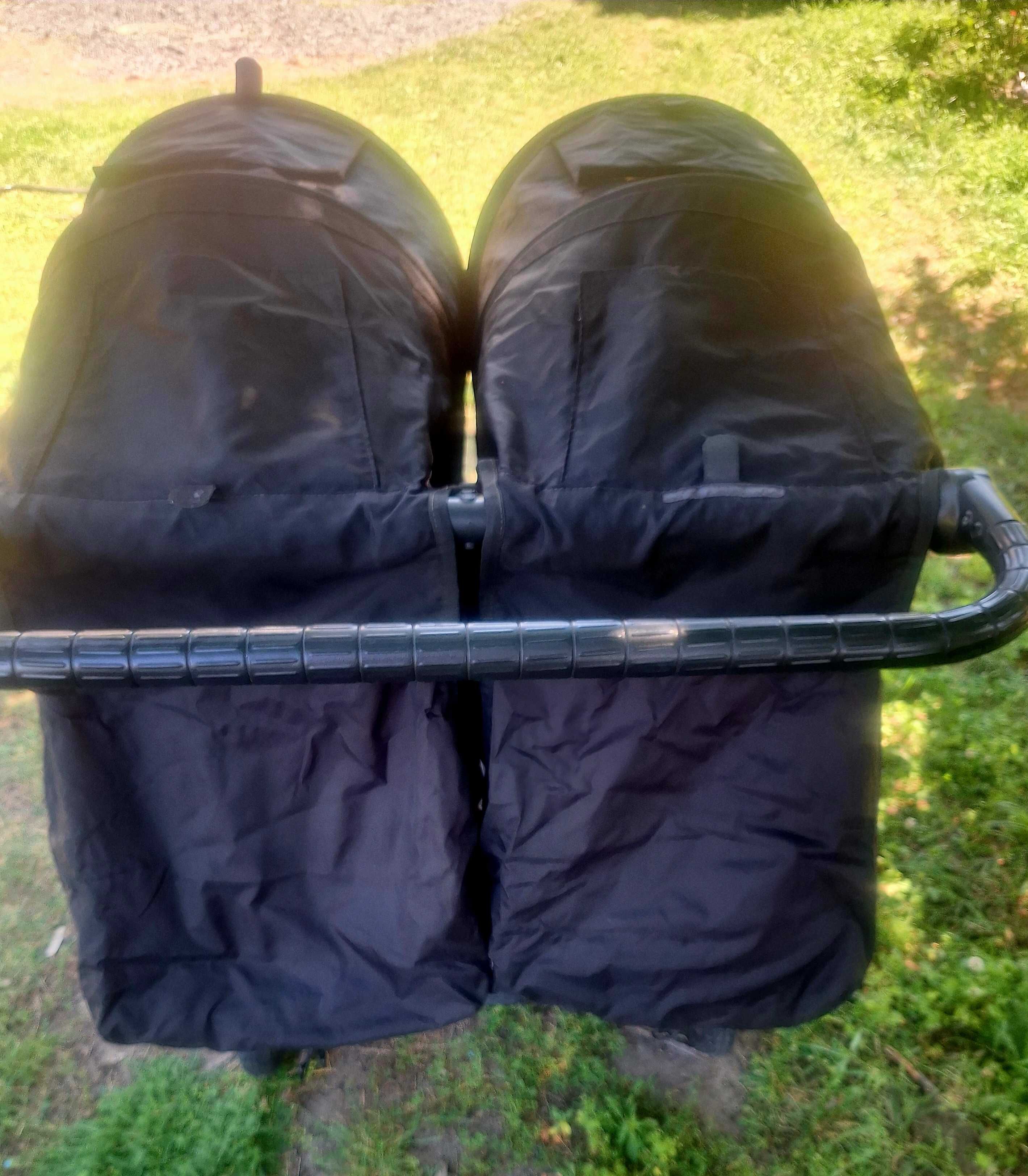 Wózek bliźniaczy Baby Jogger City Mini GT – czarny