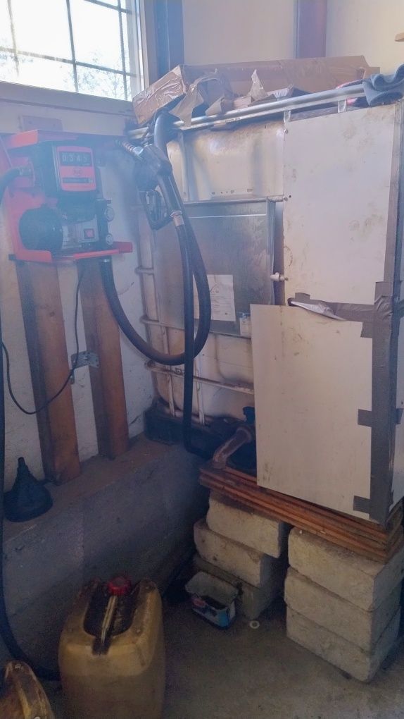 Zbiornik plastikowy i aluminiowy na paliwo mauzer 1000l
