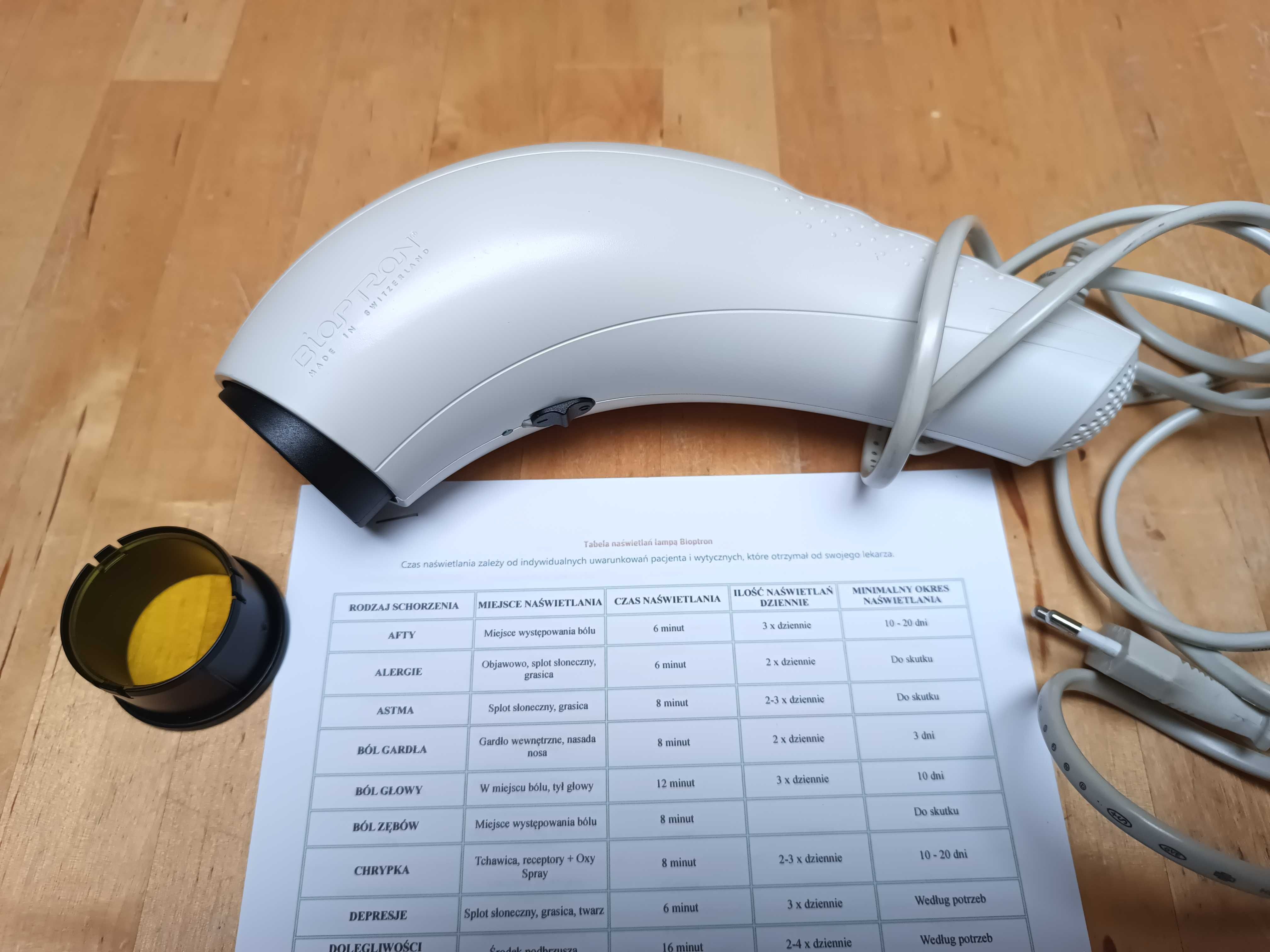 Lampa Lecznicza Bioptron Compact III Zepter