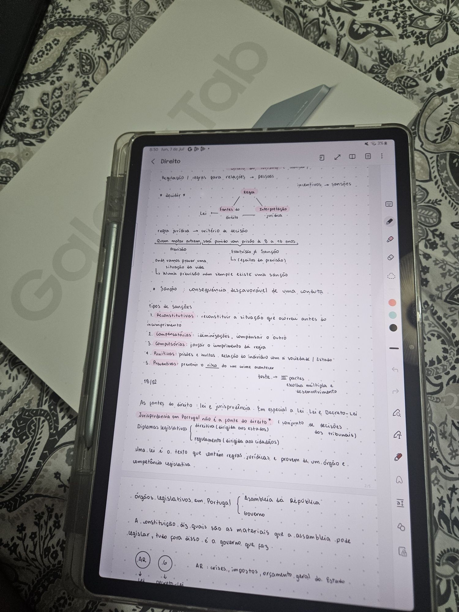 Samsung Galaxy Tab S7 FE Mystic Green – 128GB (Wi-Fi)