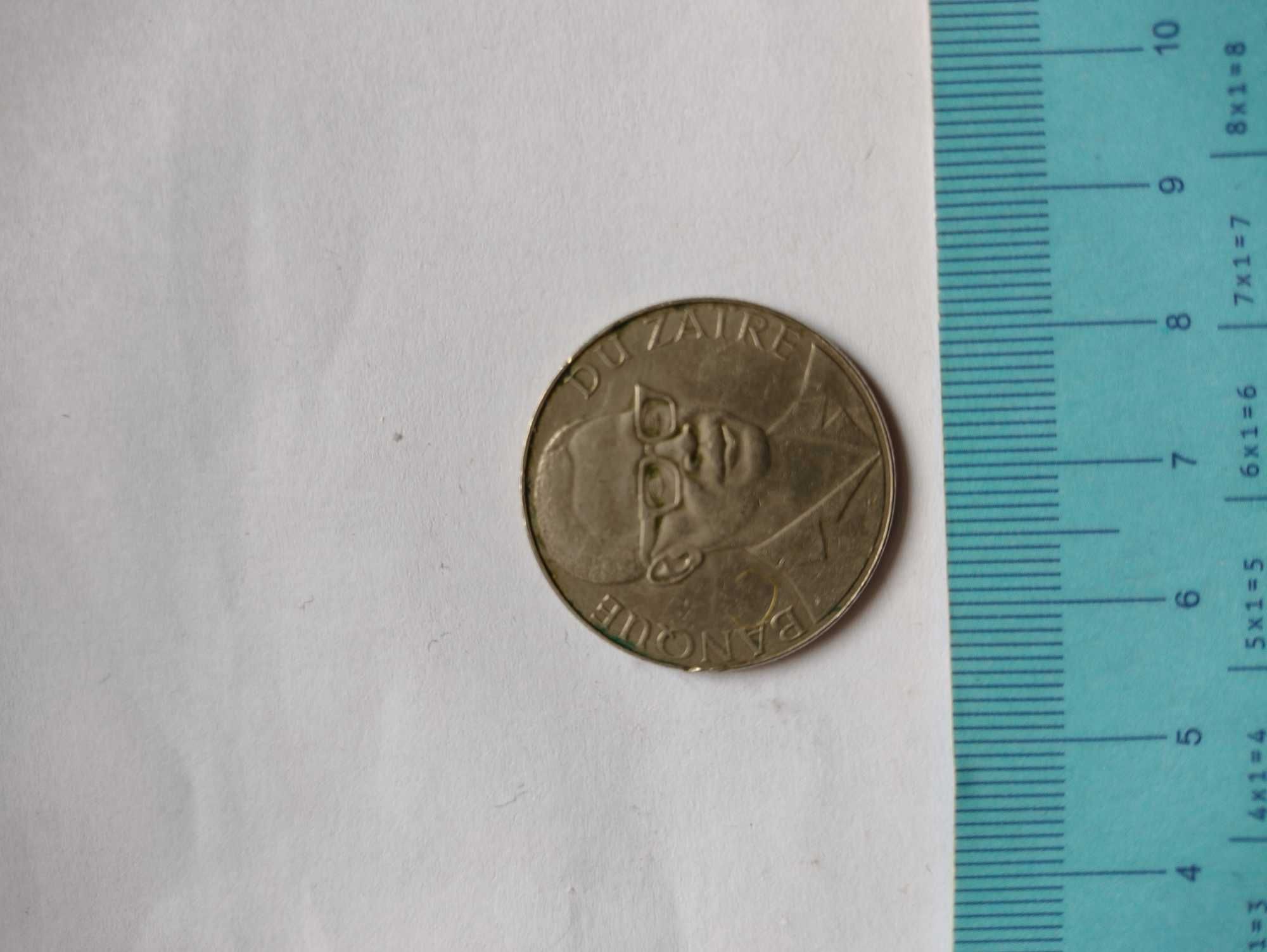 Монета 10 макут Заїр 1978 року