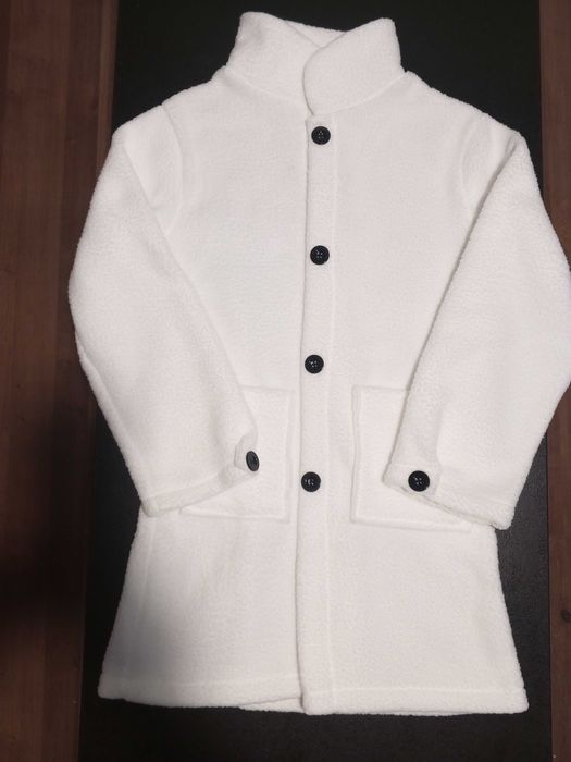 Кардиган  а Ля Франсе, нове ніжно біле легке пальто альпака