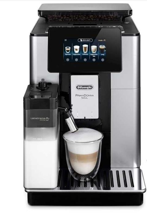 Automatyczny ekspres do kawy De'Longhi ECAM612.55.SB PrimaDonna Soul