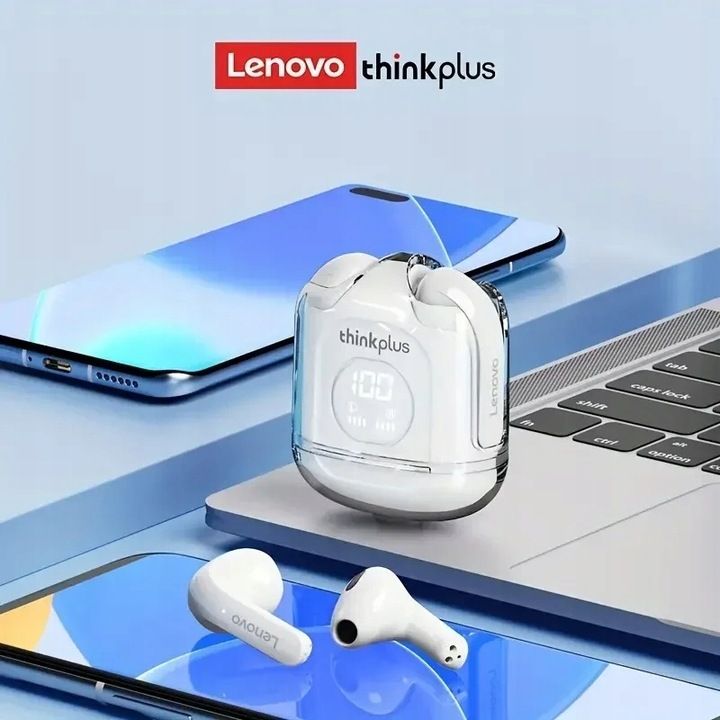 Słuchawki Bezprzewodowe Lenovo Lp6 Pro Wodoodporne Ipx7 Bluetooth Powe