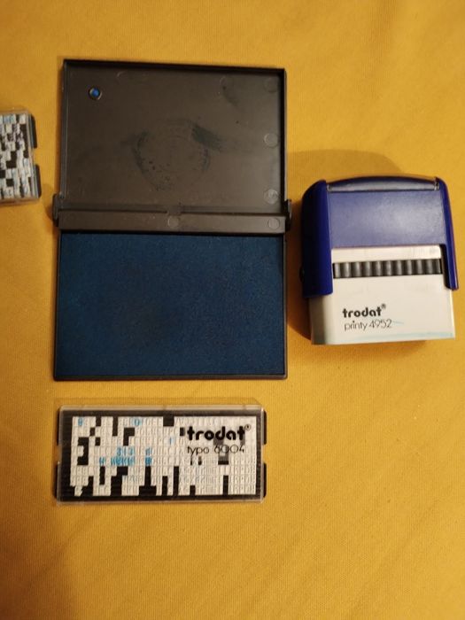 Самонаборный штамп с датером Trodat 4755