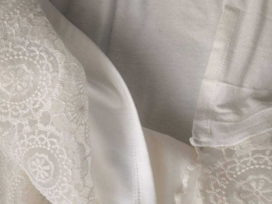 Dunnes damska bluzka z koronka 48