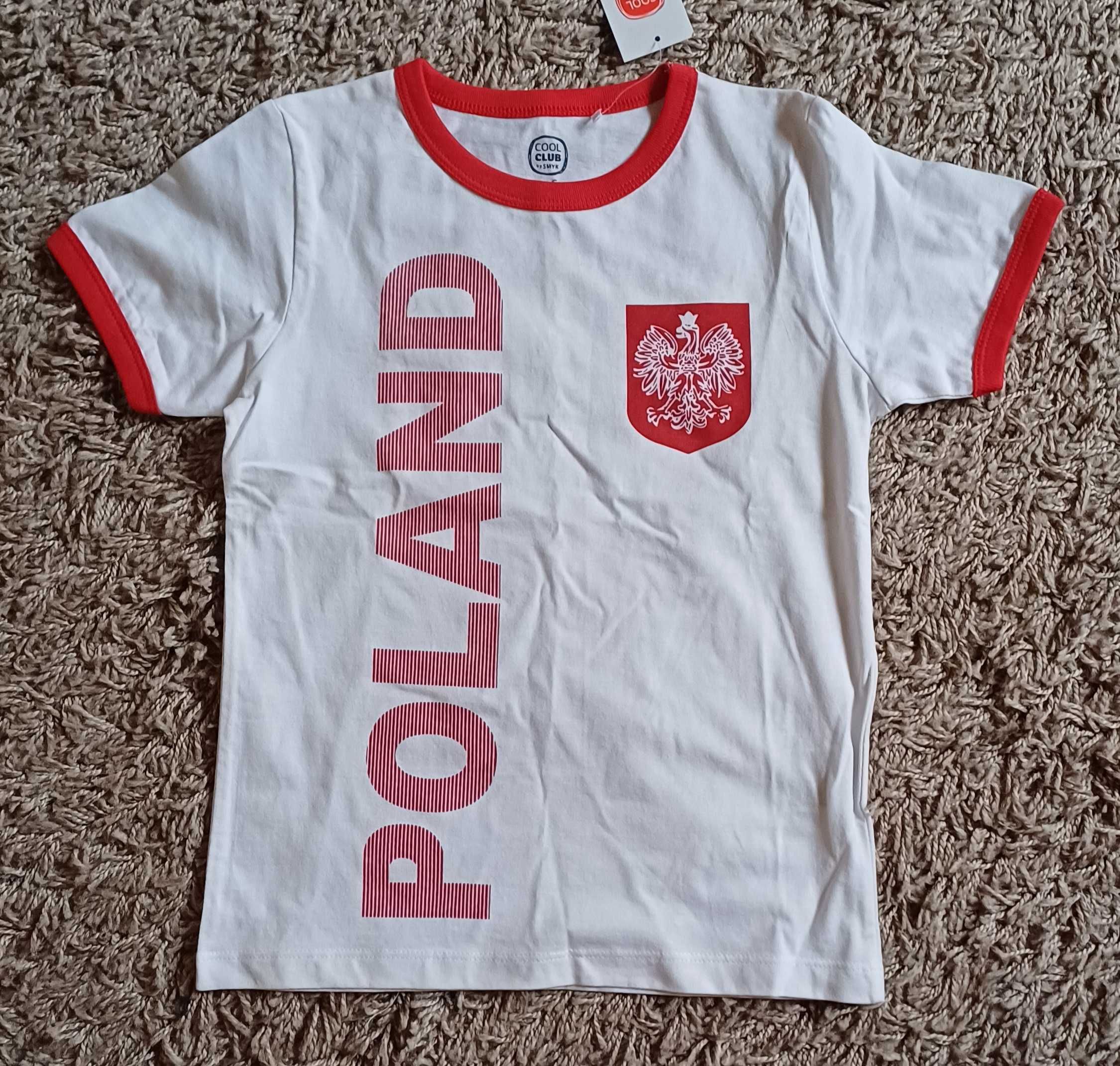 Tshirt kibica chłopięcy rozm 116