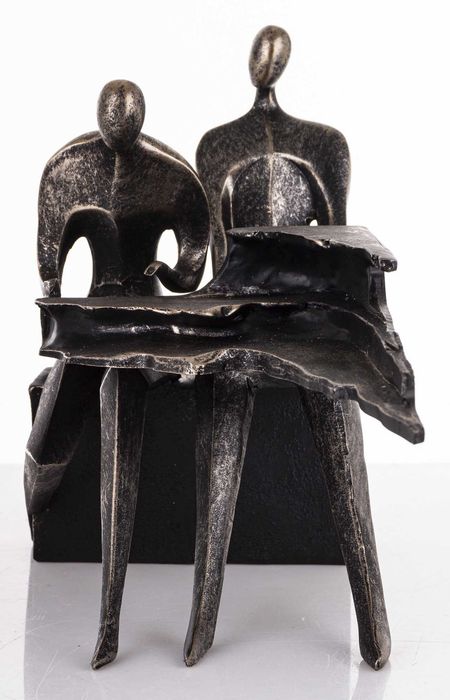 Figurka muzyk grający na fortepianie dekoracja ozdoba na prezent175695