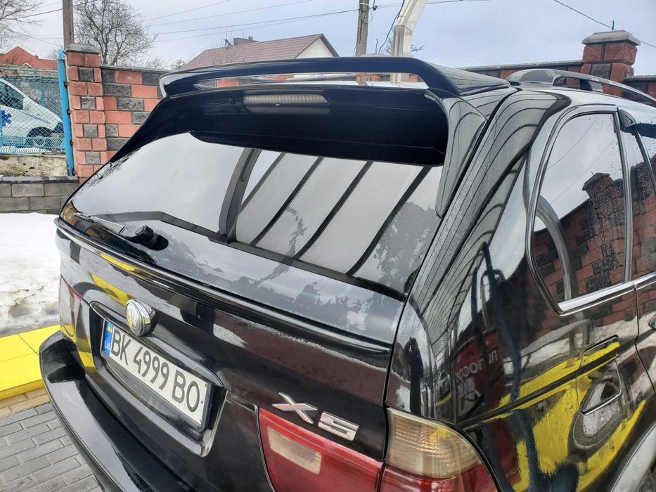 бмв е53 e70 спойлер (бокові накладки на заднє скло ф15 стиль) накладка