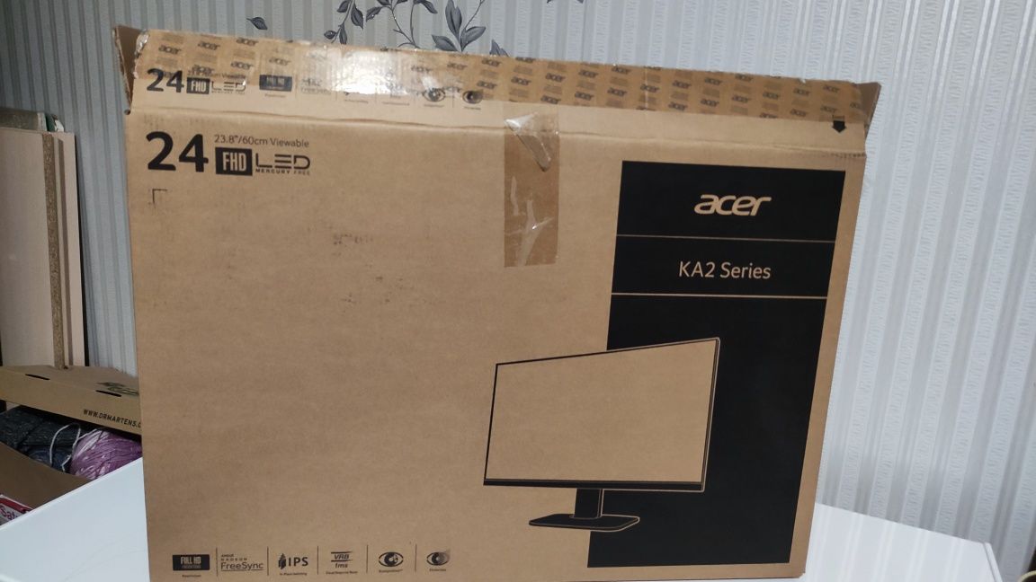 Монитор Acer 23.8" KA242Ybi монітор
