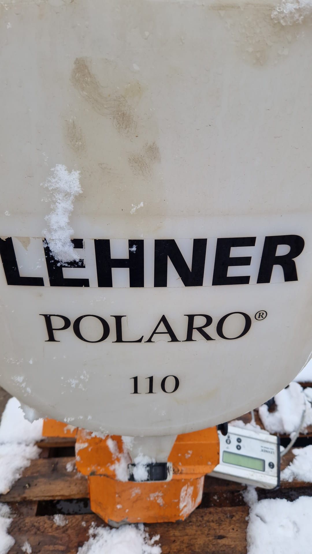 Lehner Polaro 110 piaskarka posypywarka mało używany stan bdb