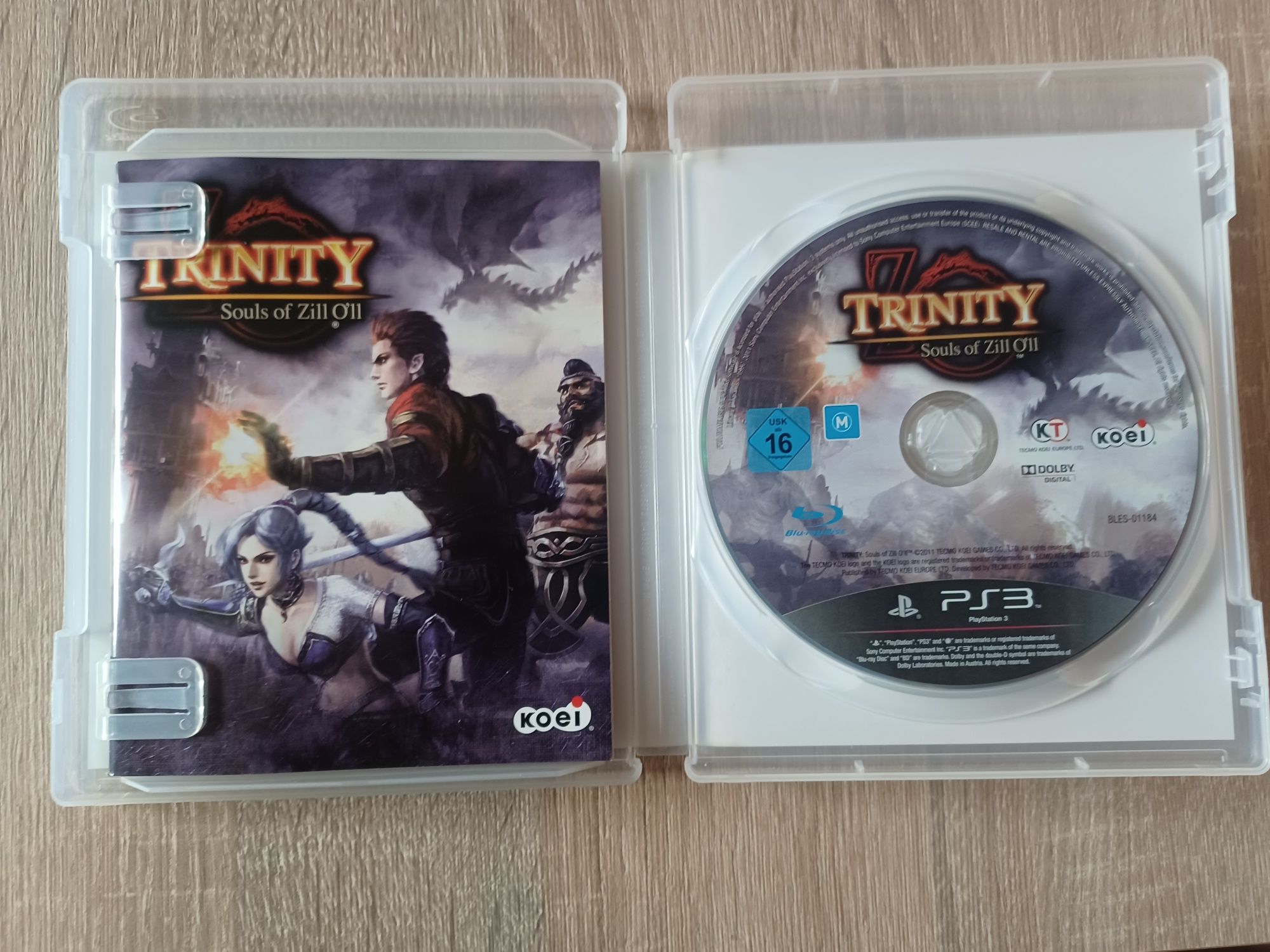 Gra na PS3 Trinity: Souls of Zill O'll EN unikat stan bdb+