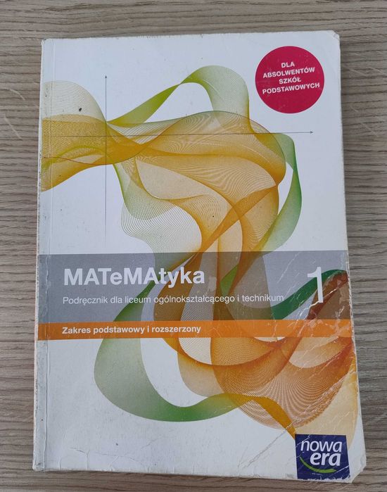 Matematyka 1 podręcznik zakres podst i rozszerz -NOWA ERA