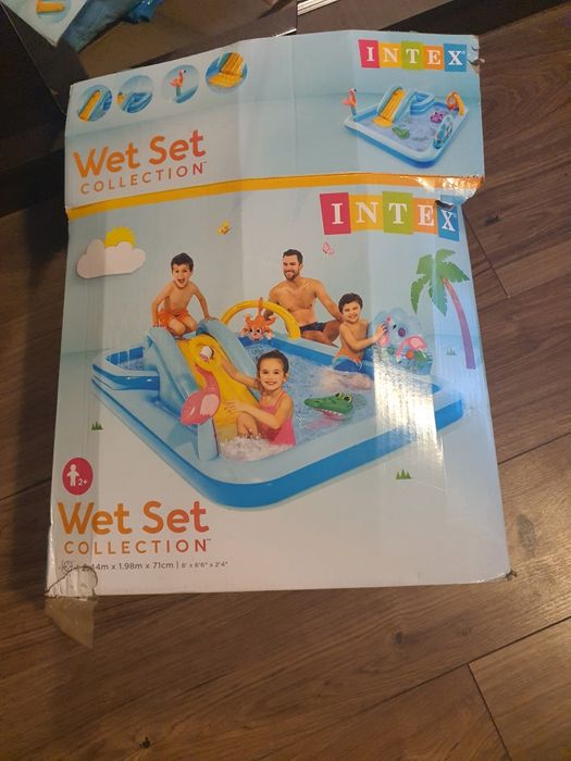 Wodny Plac Zabaw Intex Basen Dmuchany Dżungla XXL