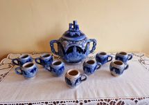 Zestaw waza filiżanki - kubeczki antyk vintage