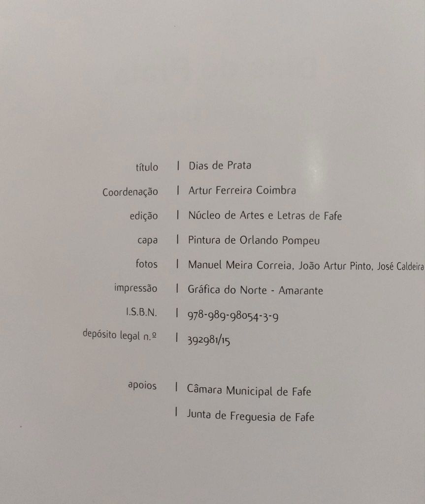 Dias de Prata - Coletânea 25 anos Núcleo Artes Fafe