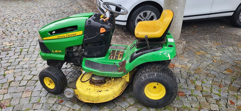 John deere la 115 traktorek kosiarka do trawy