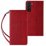 Etui Strap Braders Case Do Samsung Galaxy S22 Plus Czerwony