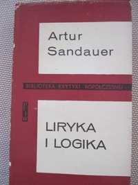 Artur Sandauer Liryka i logika