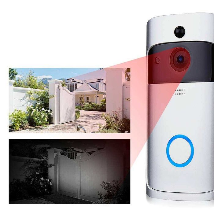 Vídeo Porteiro remoto WIFI via APP telemovel Android e iOS