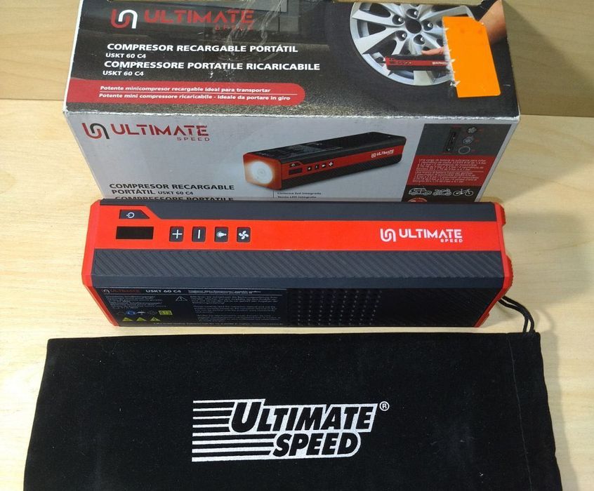 товар с германии компресор АККУМУЛЯТОРНЫЙ ULTIMATE SPEED USKT 60 с4