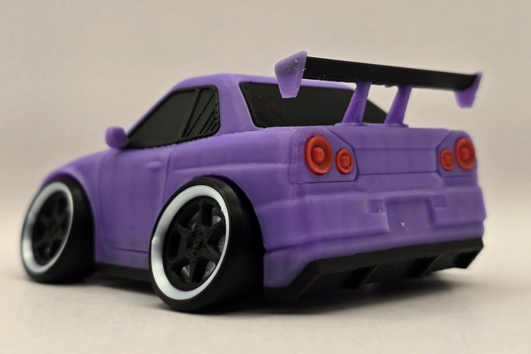 Nissan GTR r34 druk 3d