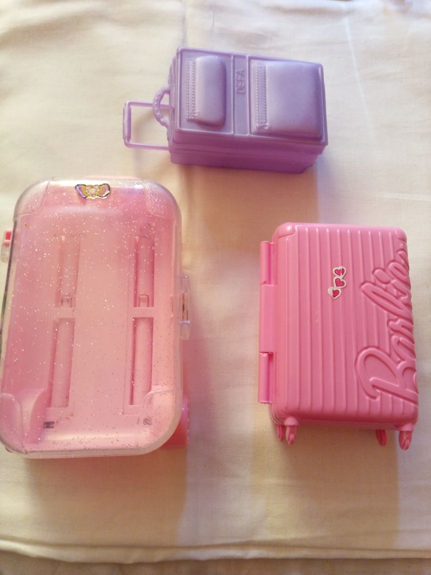 Аксессуары для Барби ЛОЛ сумки чемоданы