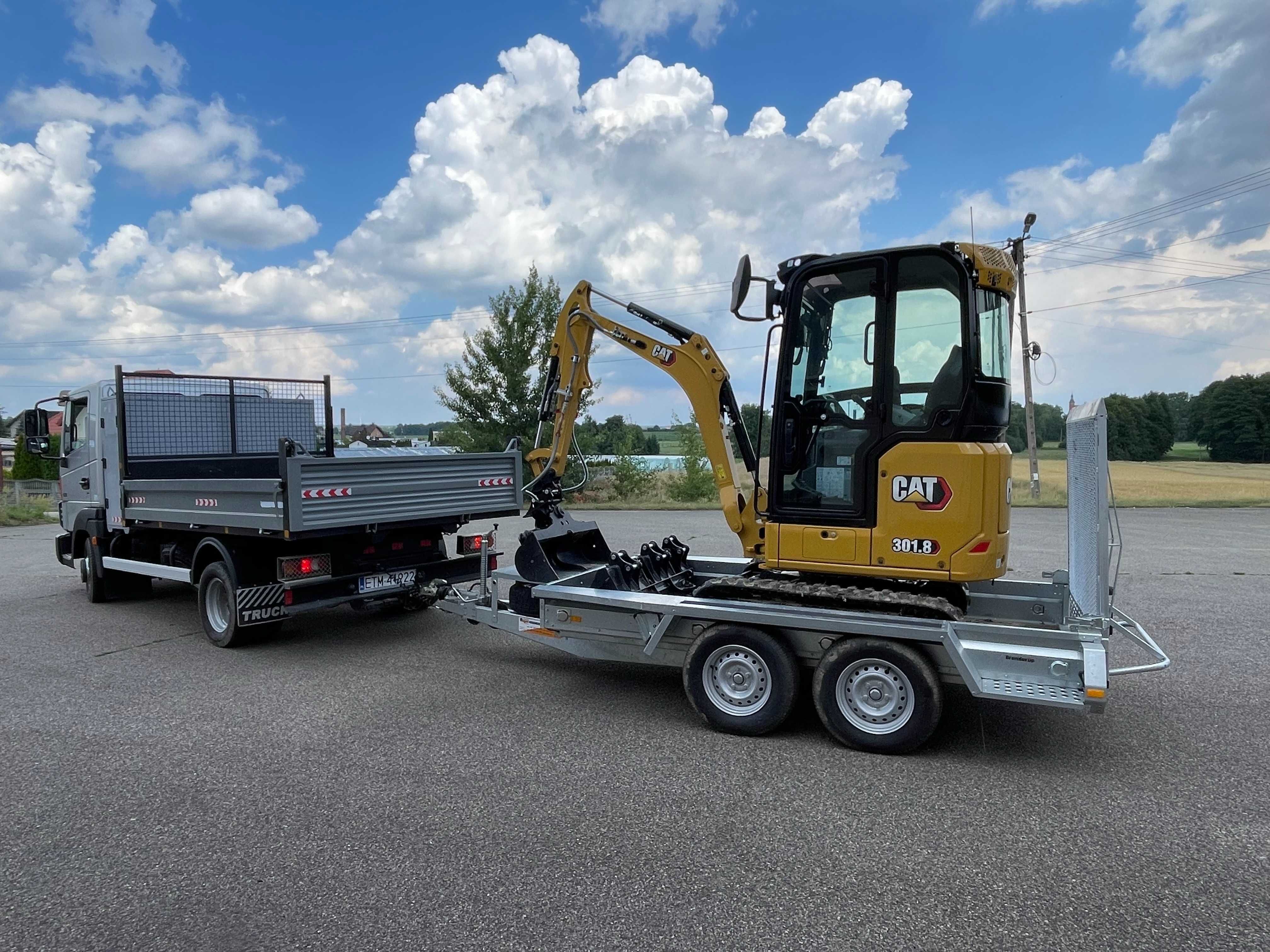 Usługi Minikoparką - Transport Wywrotką do 5 ton