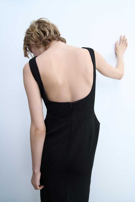 Сукня - міді з розрізом Zara