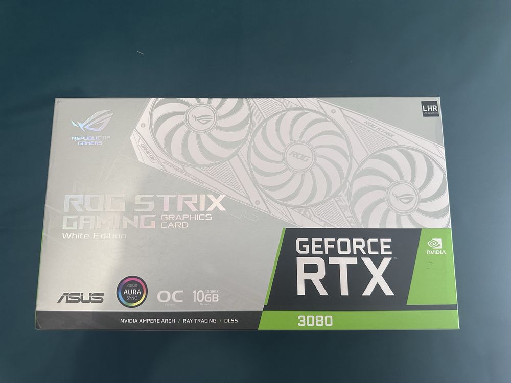 Asus Rtx 3080 Oc 10gb White Edition Nova