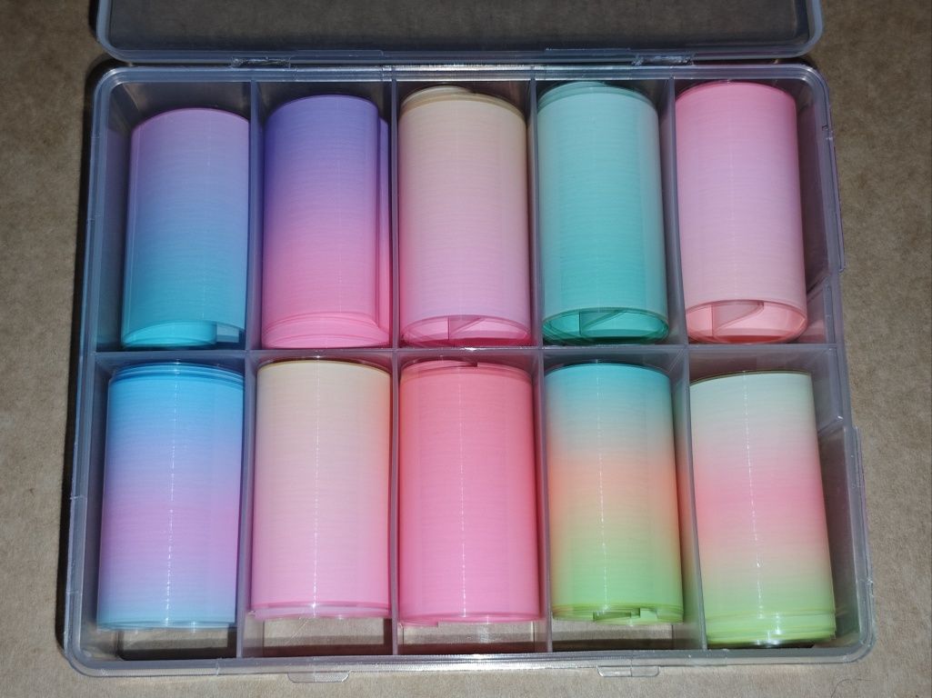 Arte para as unhas (40 nail foil art) + extras